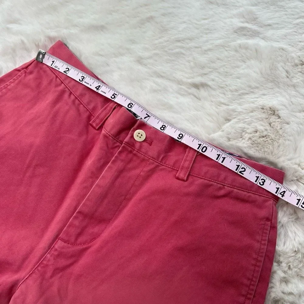 Vineyard Vines Boy’s Nantucket Red Chino Pants Flat Front Preppy Kids size 18